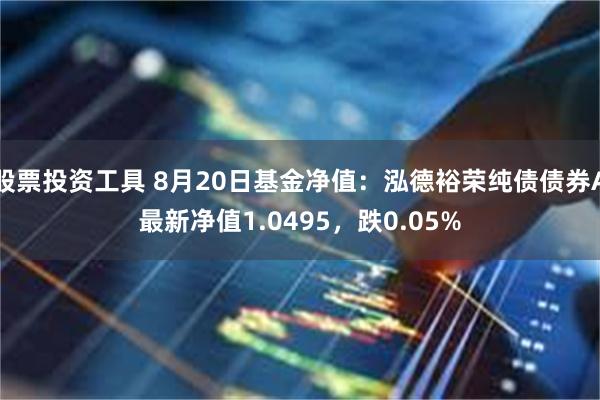 股票投资工具 8月20日基金净值：泓德裕荣纯债债券A最新净值1.0495，跌0.05%