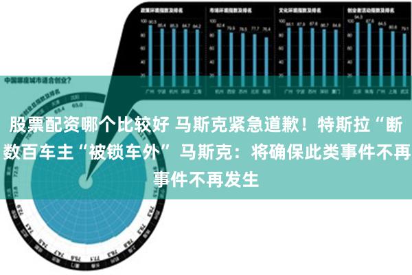 股票配资哪个比较好 马斯克紧急道歉！特斯拉“断网” 数百车主“被锁车外” 马斯克：将确保此类事件不再发生