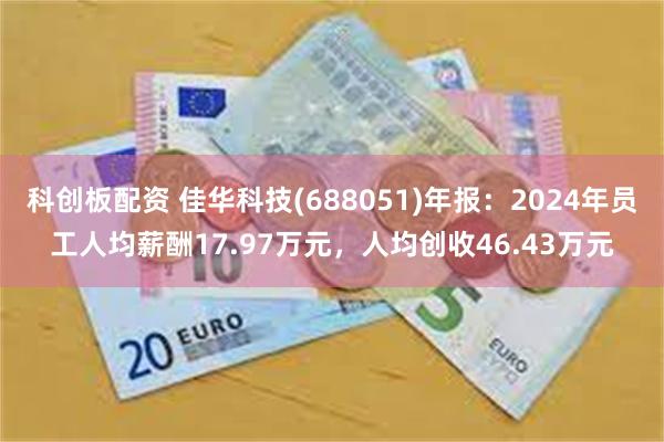 科创板配资 佳华科技(688051)年报：2024年员工人均薪酬17.97万元，人均创收46.43万元